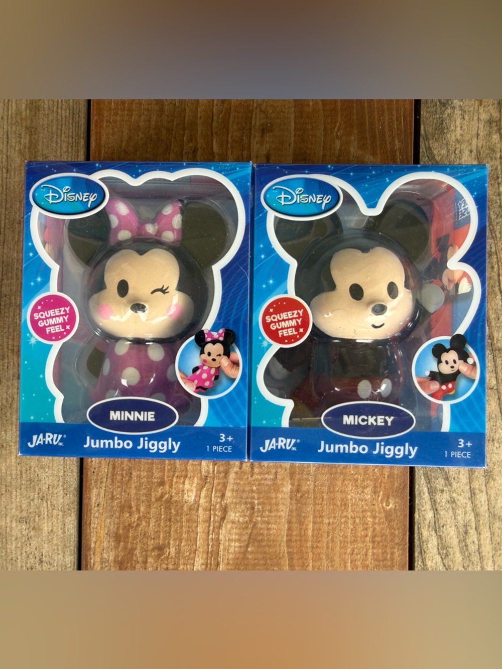 Squishy Disney Minnie & Mickey Jumbo Jiggly Squishy sensory toy